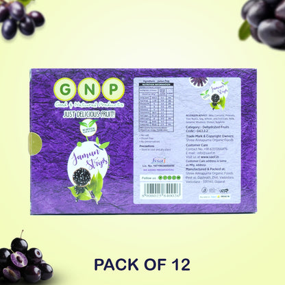 Fruit Leather - Jamun Strips 80 gram