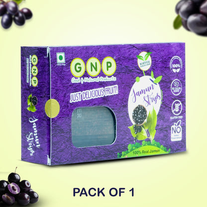 Fruit Leather - Jamun Strips 80 gram